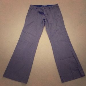 American Eagle boot cut gray pants
